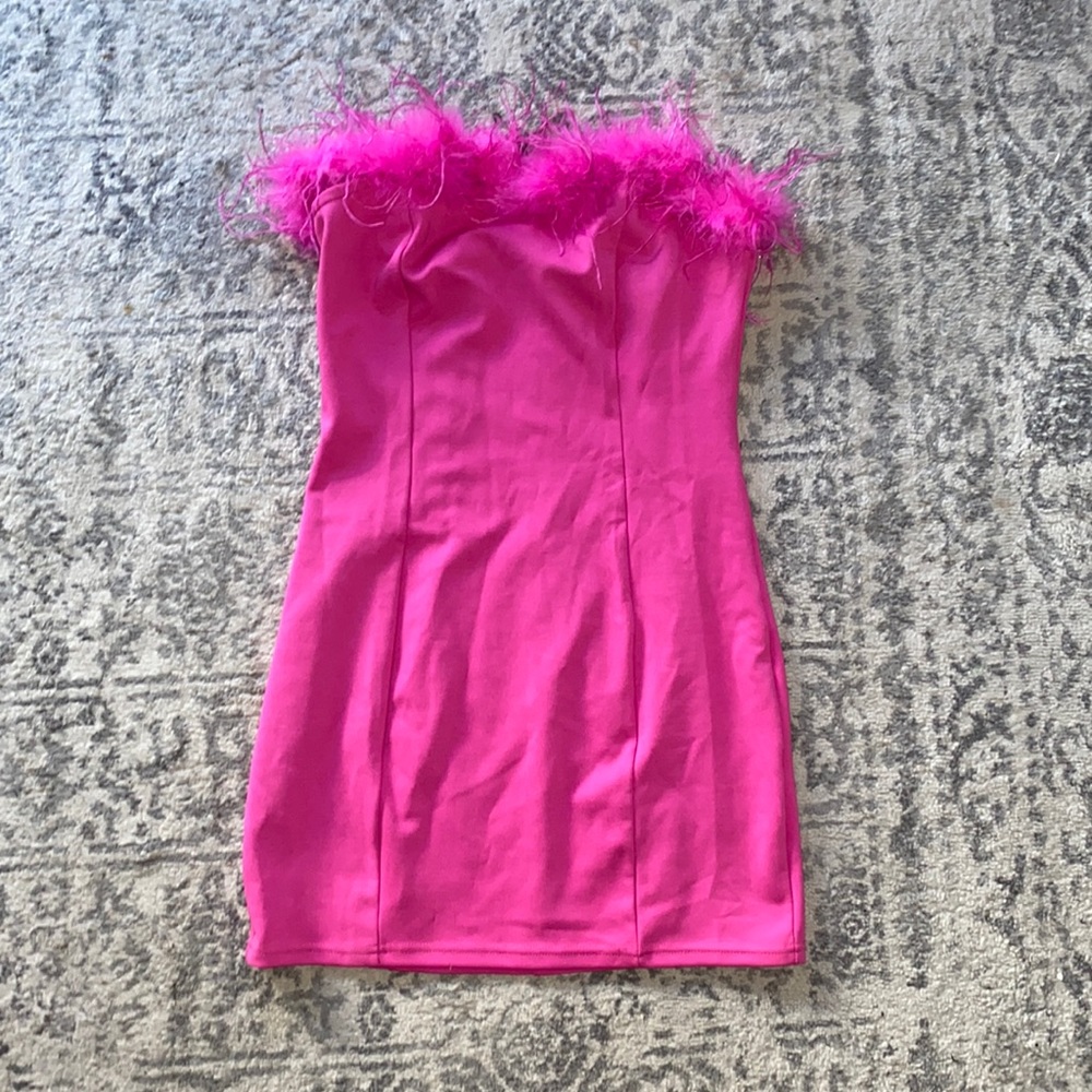 Dor l’ Dor Boutique Mini Pink Dress NWT